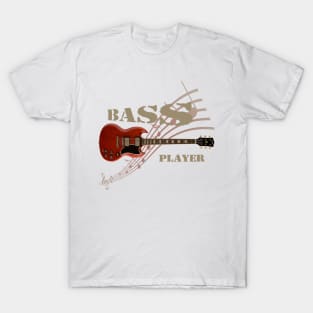 bass player Guitar T-Shirt